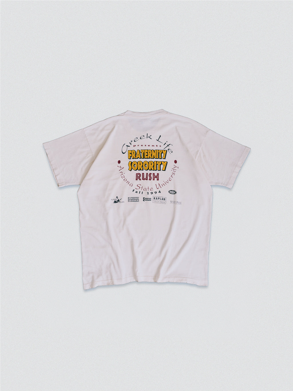 CAMISETA "GREEK LIFE RUSH, FALL 1994"