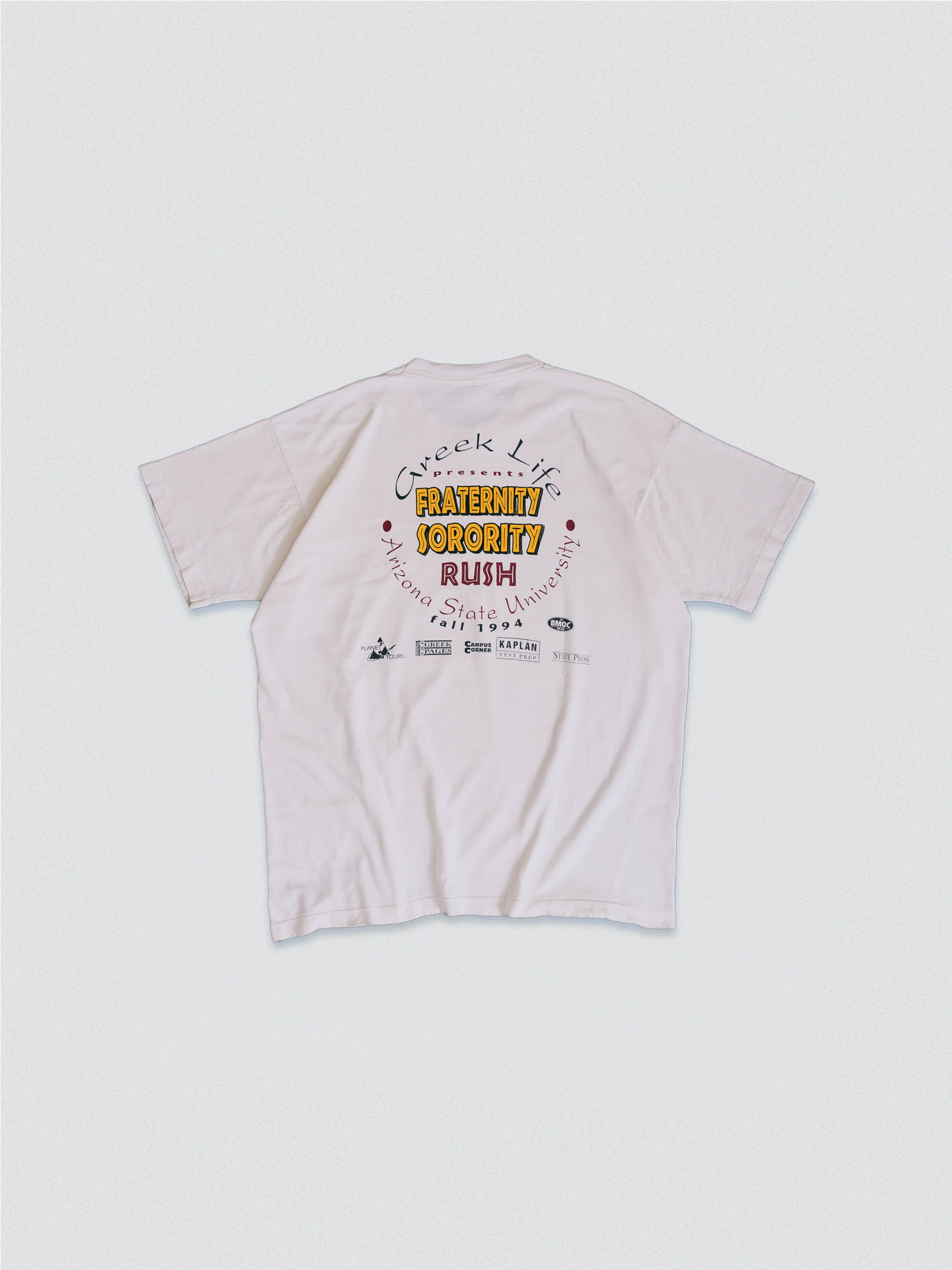 CAMISETA "GREEK LIFE RUSH, FALL 1994"